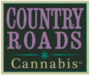 country roads cannabis logo cbd and hemp products