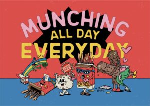 how to stop munching all day everyday